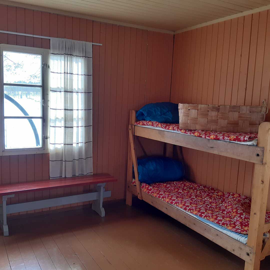 Bunk beds in the living room